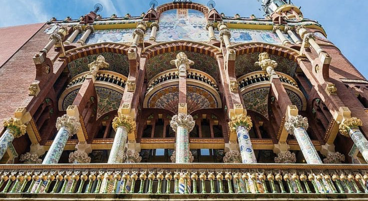Palau de la Música Catalana Straßenansicht