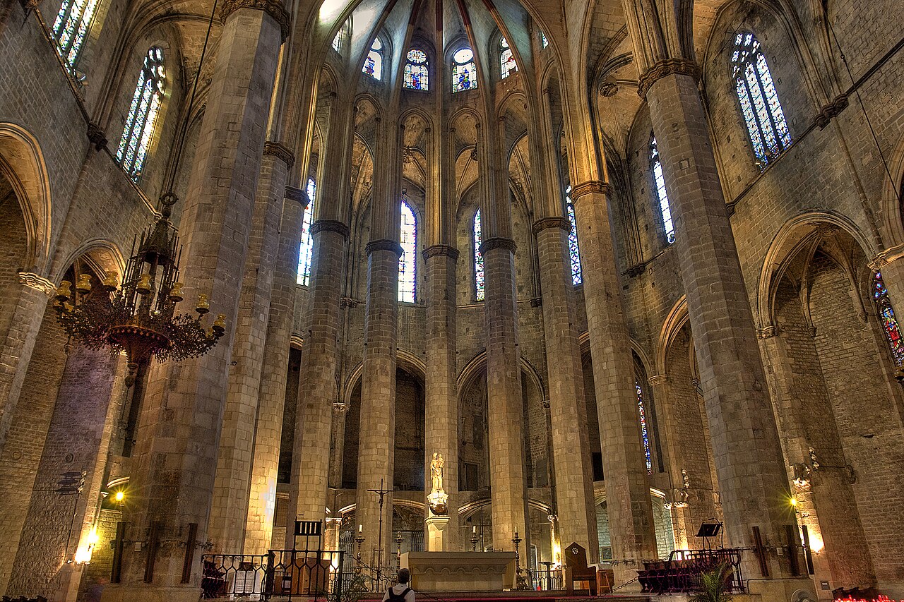 Innenraum von Santa Maria del Mar
