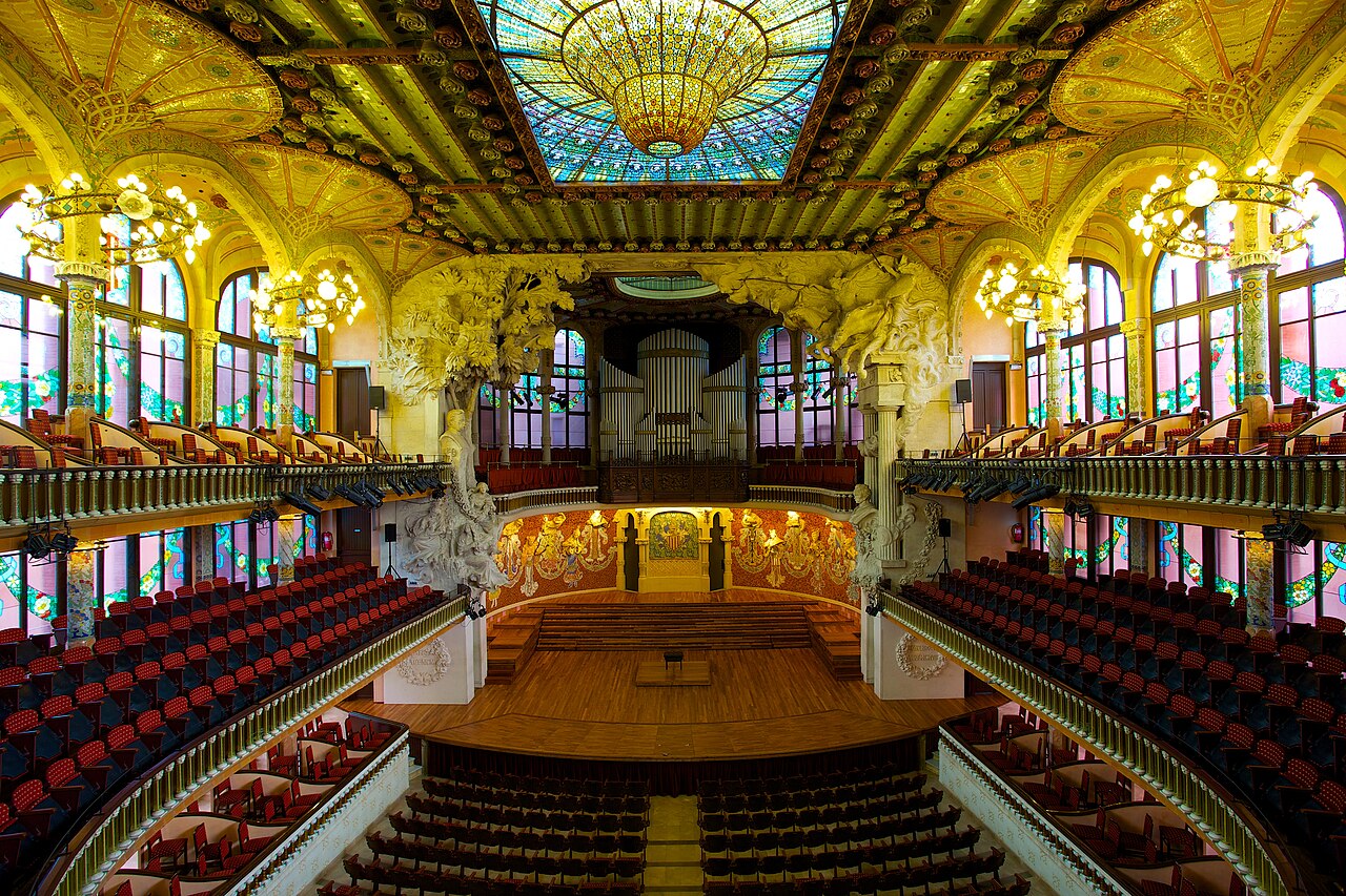 Großer Konzertsaal Palau de la Música Catalana