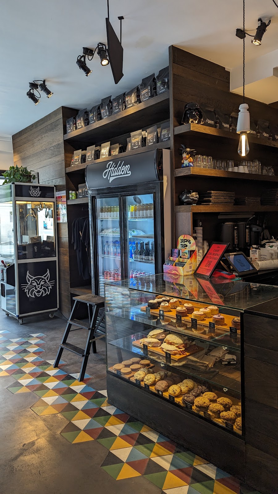 Hidden Coffee Roasters El Born Außenansicht